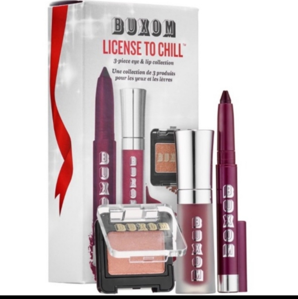 New Buxom License to Chill 3 piece set $34 value
